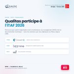 Qualitas participe à l'ITAF 2026 à l'OFEC Casablanca, stand B13 : GMAO Coswin 8i, QHSE BizzMine et GEDT Idox